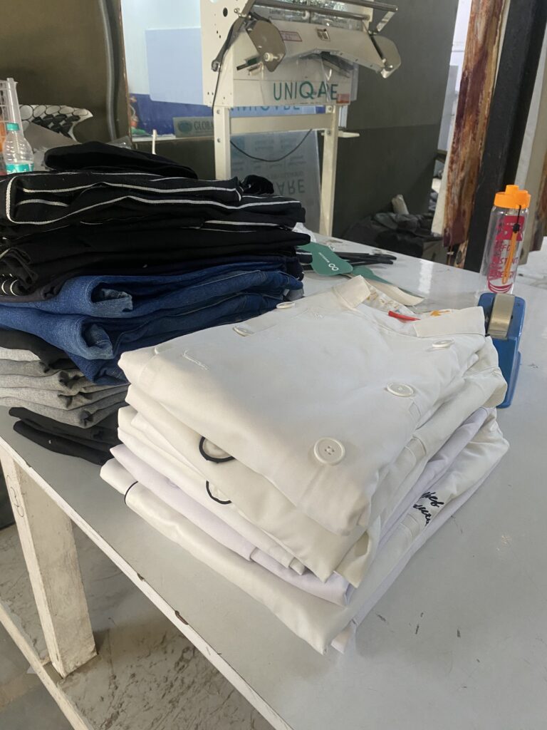 Uniqare Dry Cleans professional wash and fold laundry service for everyday clothes and household linens